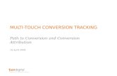Multi Touch Conversion Tracking