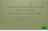 Search and Browsing Cycle for Knowledge Discovery and Learning