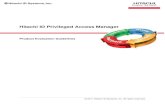Privileged Access Manager  POC Guidelines