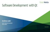 Software development with qt