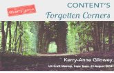 Content's Forgotten Corners – UX Craft Meetup