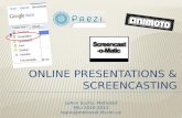 Presentations & screencasting