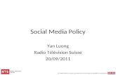 Social Media Policy: une méthodologie