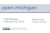 Introduction To The Open Michigan Initiative