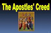 Day of Prayer - The apostles' Creed