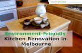 Environment Friendly Kitchen Renovation in Melbourne