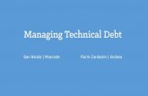 Technical Debt (Dan Nicola, Florin Cardasim)