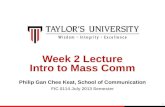 Lecture 2: Perspectives of Mass Commmunications