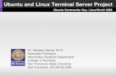 Ubuntu and Linux Terminal Server Project