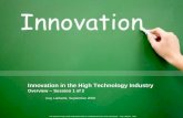 Innovation In High Technology (1/2)