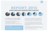 Data-Driven Marketing Survey, by Domo