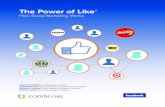 Estudio Facebook y Comscore - The power of Like