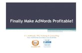 AdWords Training & AdWords Consulting