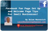 Facebook Fan Page Set Up and Design