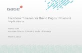 Facebook Timeline for Brand Pages: Review & Implications