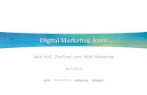 Web marketing intro