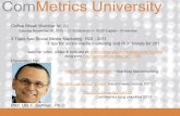2010 11-30-com metrics-university-radio-show-22-podcast-powerpoint-slides-as-pdf-english-deutsch