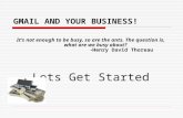 G-mail and Your Real Estate Business