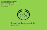 The Body Shop - création d'une nouvelle gamme