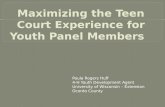 Maximizing the Teen Court Experience for Youth Panel Members
