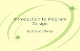 Intro To Program Design