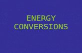 Energy Conversions