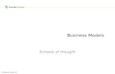 Business Model Schools of thought