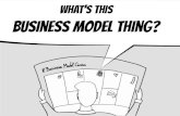 What's this business model thing?