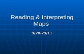 Reading & interpreting maps notes