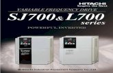 Hitachi SJ700 and L700 Series Industrial Inverters and Variable Frequency Drives Brochure