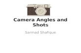Media Studies: Camera Angles and Shots