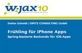 WJAX 2010: Spring Backends für iOS Apps