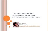 12 Link Building Methods Analysis