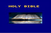 HOLY BIBLE - The Bible in Many Languages and Available Versions