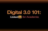 LinkedIn 101 for Academia