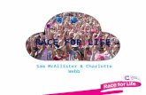 Cancer Research UK Race for Life at Good Bites...on branding inside out