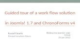 ChronoForms work flow application