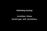 Rethinking Housebuilding- Jonathan Hines, Rethinking Housebuilding Seminar