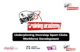 StreetGames Training Academy - Underpinning Doorstep Sport Clubs workforce development