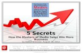 Ambro com 5 secrets of the masters webinar