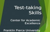 Test-taking Skills