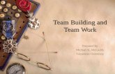 Team Building & Team Work
