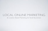 Local Online Marketing for Small Businesses