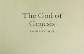 The God of Genesis