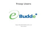 2014 e budde troop user training