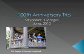 Savannah Trip 2012