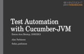 Test automation with Cucumber-JVM