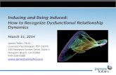 Inducing and Being Induced: How to Recognize Dysfunctional Relationship Dynamics