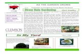 Straw Bale Gardening ~ South Carolina, Orangeburg County