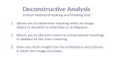 3 d deconstructive analysis